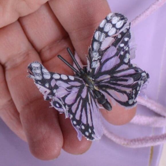 Dolls Kill Sugar Thrillz Pixie Queen Butterfly Platform Chunky Heel 10 - Picture 6 of 7